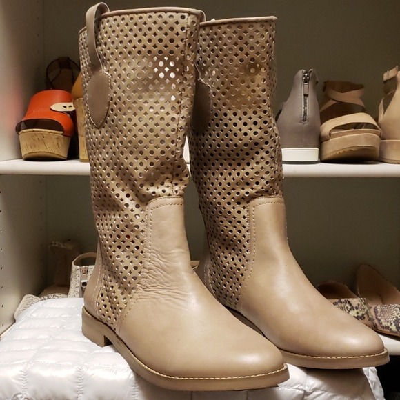 Zoe+Luca Perforated Leather Naples-Z Boot
